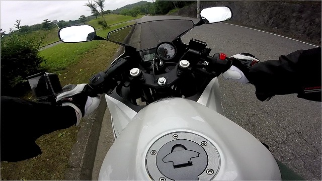 バイクにGoPro