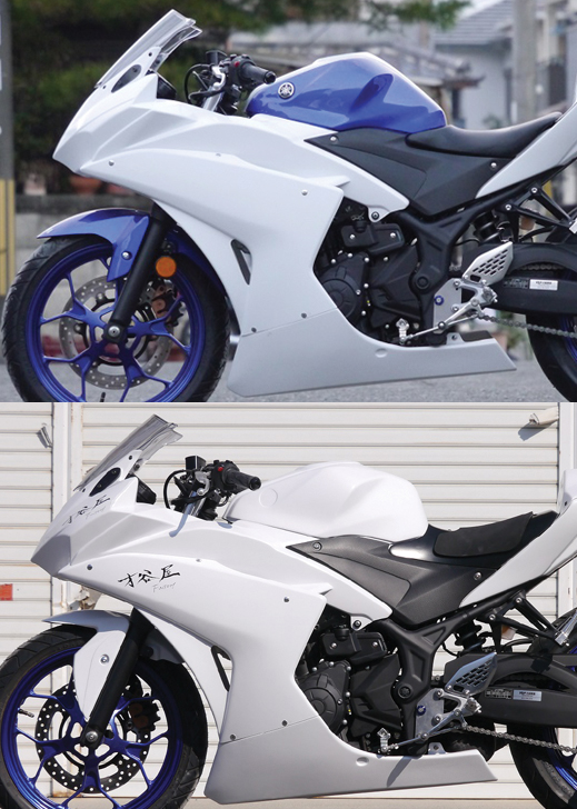 YZF-R25用タンクカバー